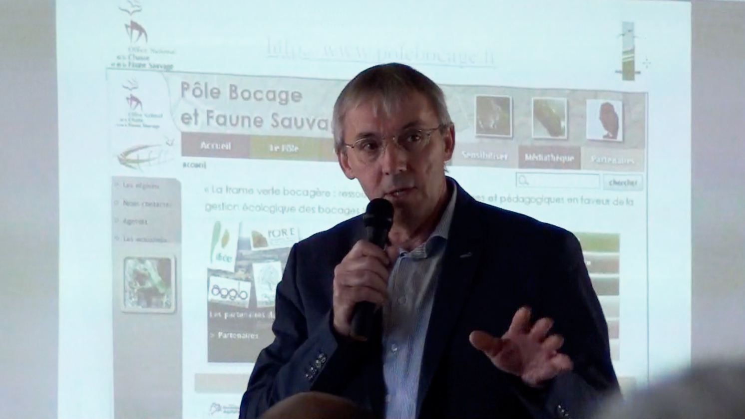 Conférence d'Etienne Henriot, Président de la Chambre d'agriculture de l'Yonne